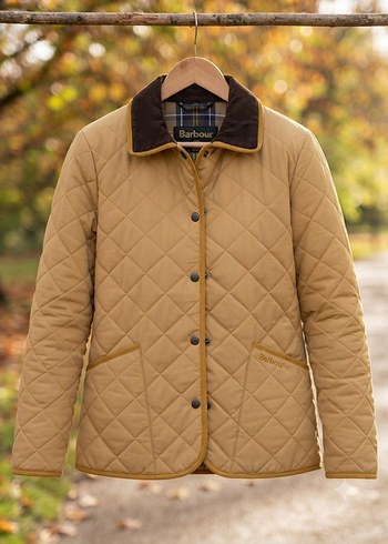 Barbour Hardal Sarisikapitone Barbour Ceket