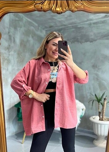 Zara model oversize gömlek salaş 