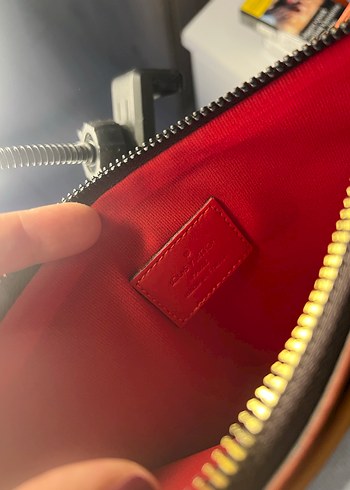  Beden kahverengi Renk LV Klasik Clutch