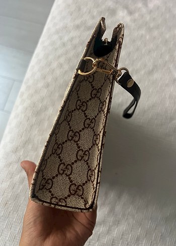  Beden kahverengi Renk Gucci Kadın Clutch Çanta