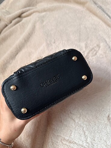  Beden Chanel Siyah-Gold Aynalı