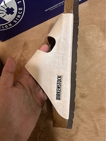 38 Beden Birkenstock İnci Beyaz