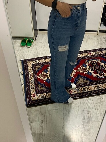 xs Beden Zara jean pantolonu