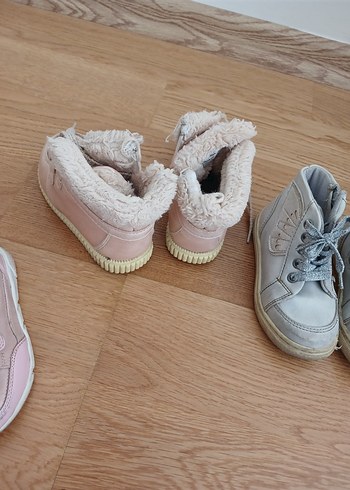 Kürklü Pembe Kız Çocuk Botları - Görsel 9