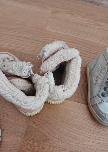 Kürklü Pembe Kız Çocuk Botları - Görsel 10