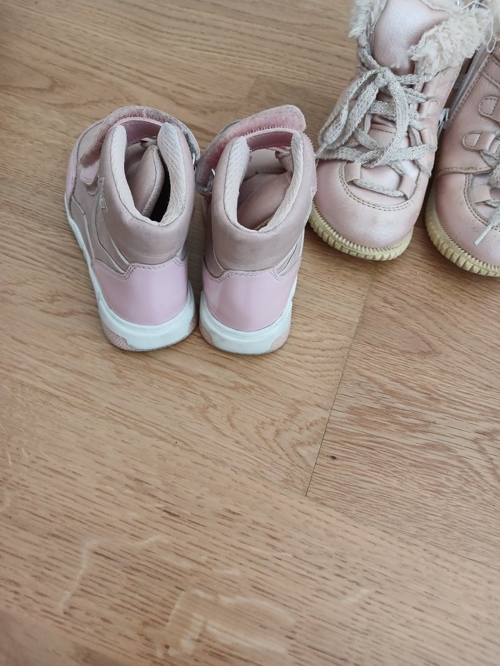 Kürklü Pembe Kız Çocuk Botları - Görsel 3