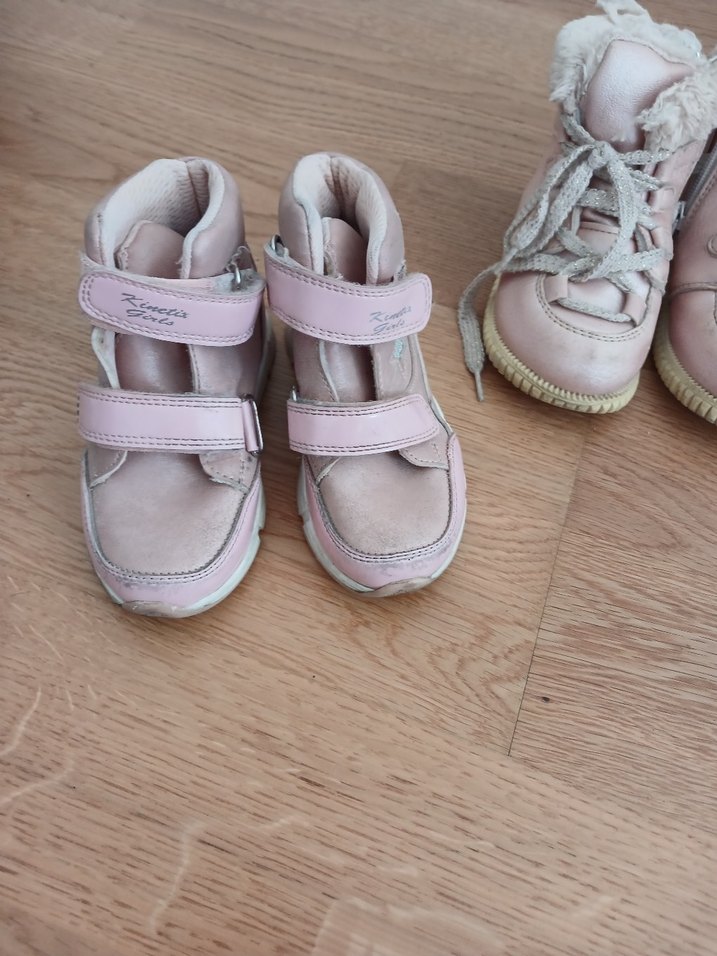 Kürklü Pembe Kız Çocuk Botları - Görsel 2