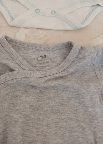 Beyaz Uzun Kollu Bebek Body V Yakalı - Görsel 18