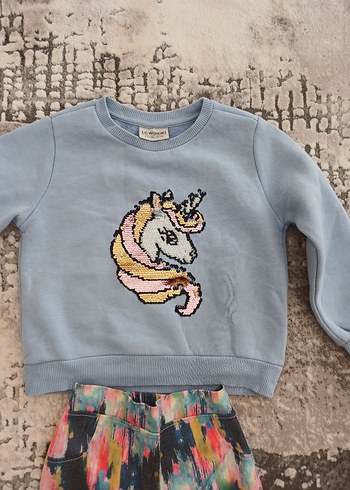 Uzun Kollu Örgü Bebek Kız Takımı - Görsel 6