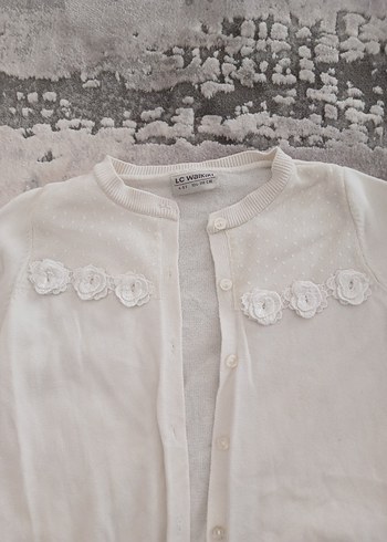 Renkli Nakışlı Kız Triko Kazak - Görsel 10