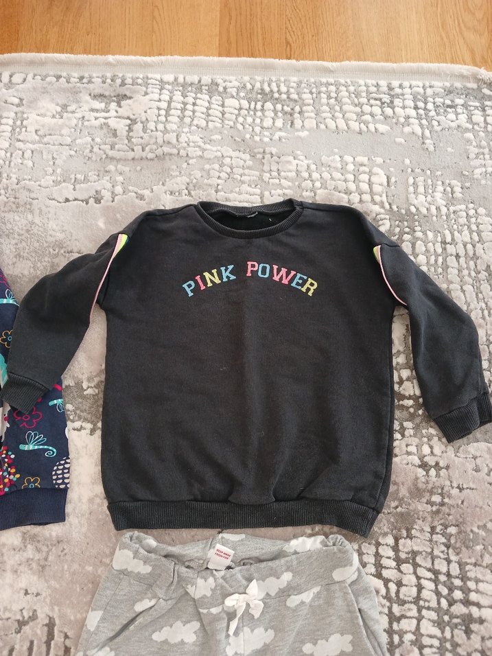 Çocuklar için Renkli Kapüşonlu Fermuarlı Ceket - Görsel 2