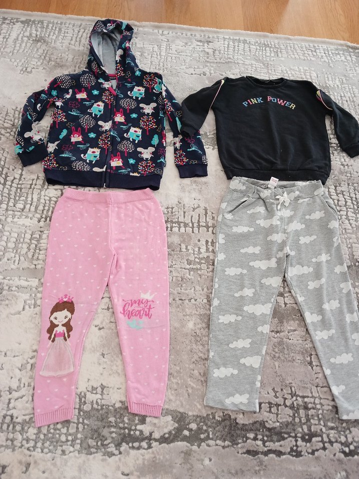 Çocuklar için Renkli Kapüşonlu Fermuarlı Ceket - Görsel 5