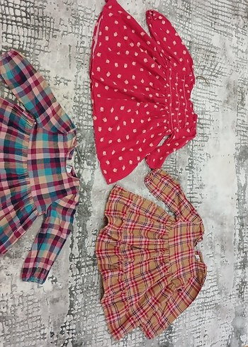 Renkli Uzun Kollu Kız Çocuk Elbise - Görsel 6