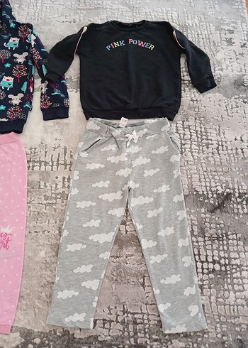 Kız Çocuk Gri Uzun Kollu Sweatshirt - Görsel 6