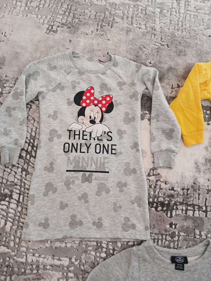 Kız Çocuk Sarı Uzun Kollu Sweatshirt - Görsel 3