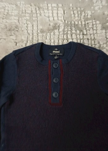 Bordo Triko Erkek Çocuk Kazak - Görsel 4