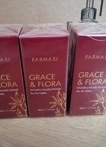  Beden Grace & flora bayan parfüm 50 ml 