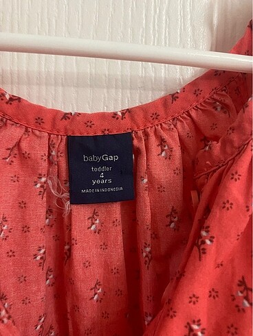 4 Yaş Beden Babygap tulum