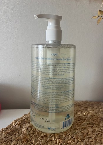 Cosmed COSMED Atopia Temizleyici Yüz Yağı 1000 ml