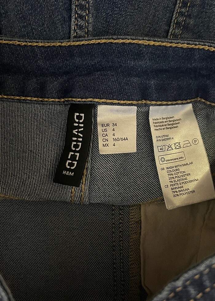 H&M Kot Salopet Tulum - Görsel 4