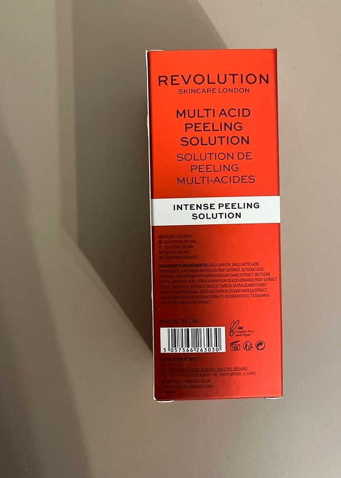 Revolution Kırmızı Peeling Serum - Görsel 2