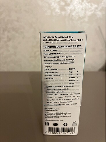 The Ordinary Q+A Niacinamide Tonik 100ml