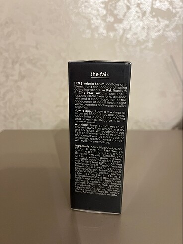 The Ordinary The Fair Arbutin Serum Beyazlatıcı