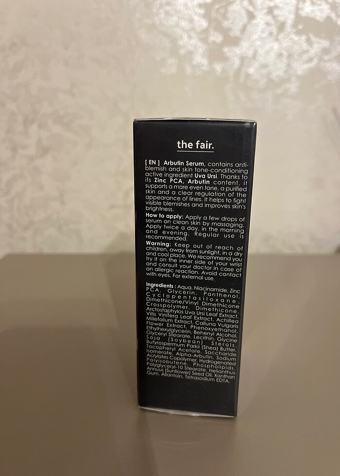 The Fair Arbutin Serum Beyazlatıcı - Görsel 2