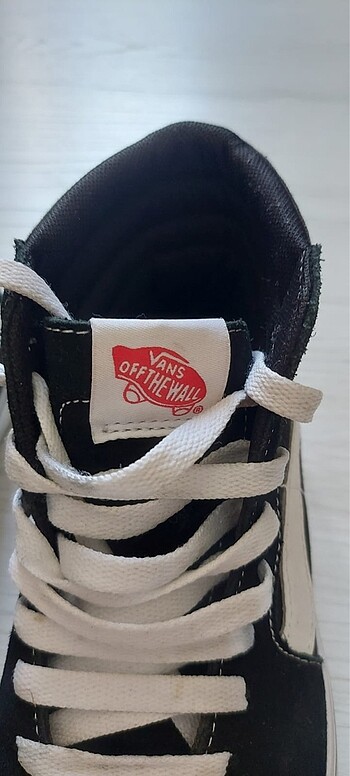 38,5 Beden siyah Renk Vans old school ayakkabı