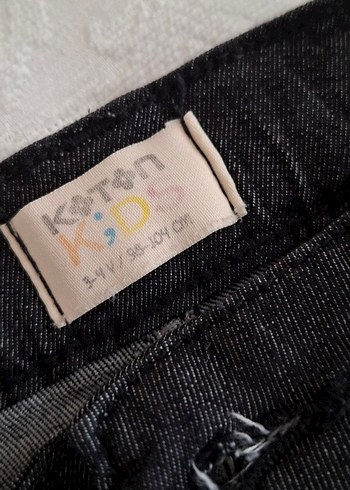 KOTON MARKA Erkek Çocuk Gri Dar Kesim Kot Pantolon - Görsel 5