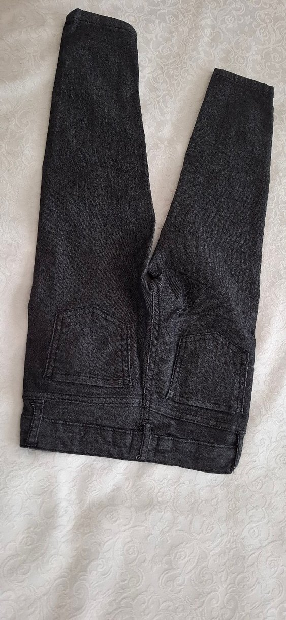 KOTON MARKA Erkek Çocuk Gri Dar Kesim Kot Pantolon - Görsel 2