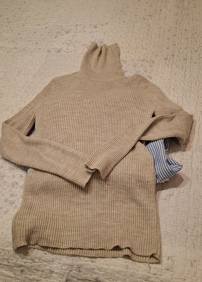 2ADET FİYATIDIR. Tiriko boğazlı kazak - Görsel 2