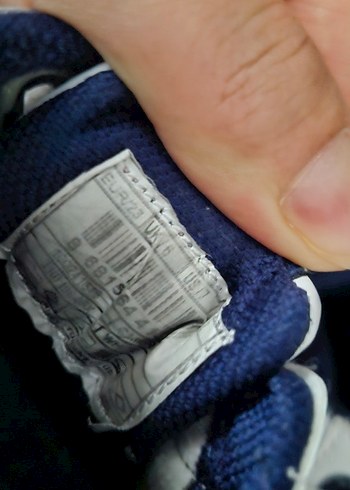 Beyaz Erkek Çocuk Spor Ayakkabı Velcro - Görsel 6