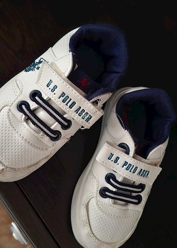 Beyaz Erkek Çocuk Spor Ayakkabı Velcro - Görsel 5