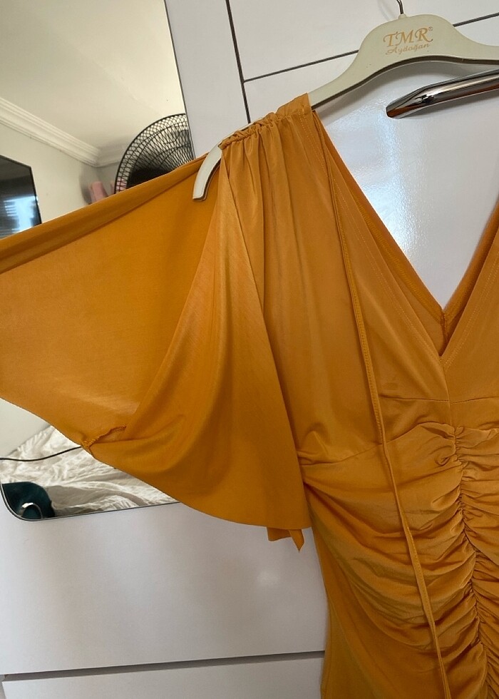 Turuncu bluz - Görsel 4