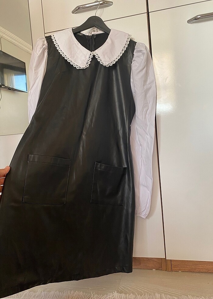 Deri elbise - Görsel 4