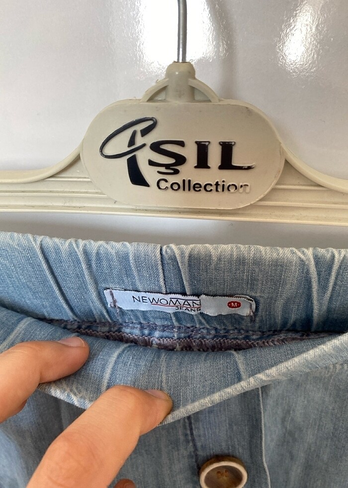 Kot midi etek - Görsel 3