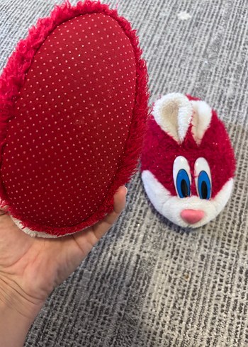 Kız Çocuk Renkli Nakışlı Sıcak Terlik - Görsel 2