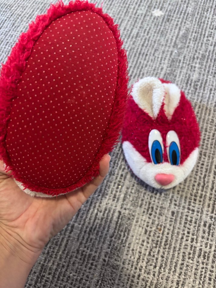 Kız Çocuk Renkli Nakışlı Sıcak Terlik - Görsel 2