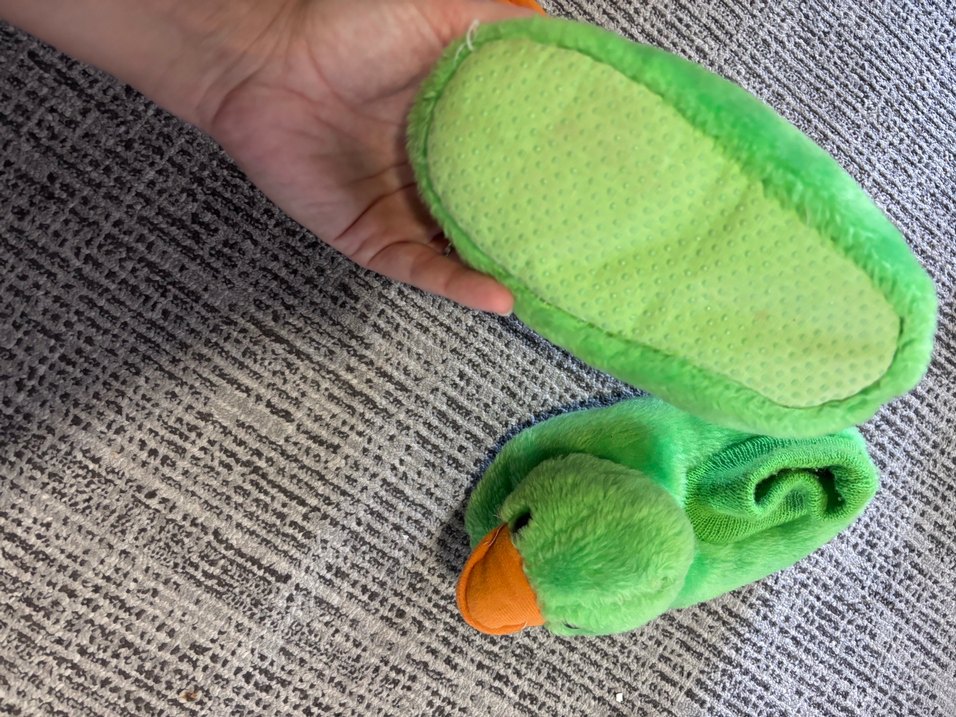 Yeşil Bohem Tarzı Kız Çocuk Ev Terliği - Görsel 2