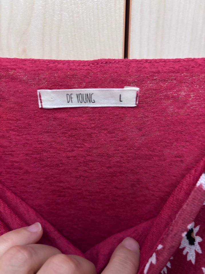 Bordo Çiçek Desenli İnce Askılı Uzun Elbise - Görsel 2