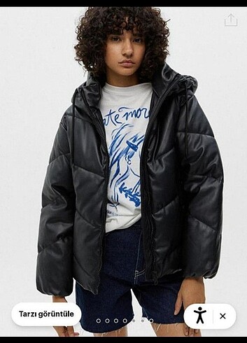 Pull And Bear Şişme Mont