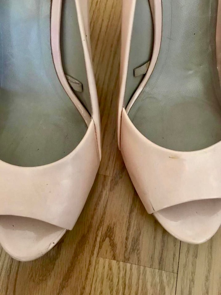 Zara Nude Rugan Topuklu Kadın Ayakkabı - Görsel 2