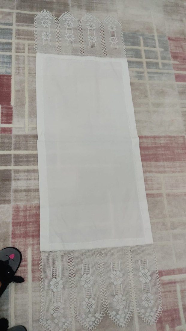 Çok Amaçlı Örtü Beyaz - Görsel 2