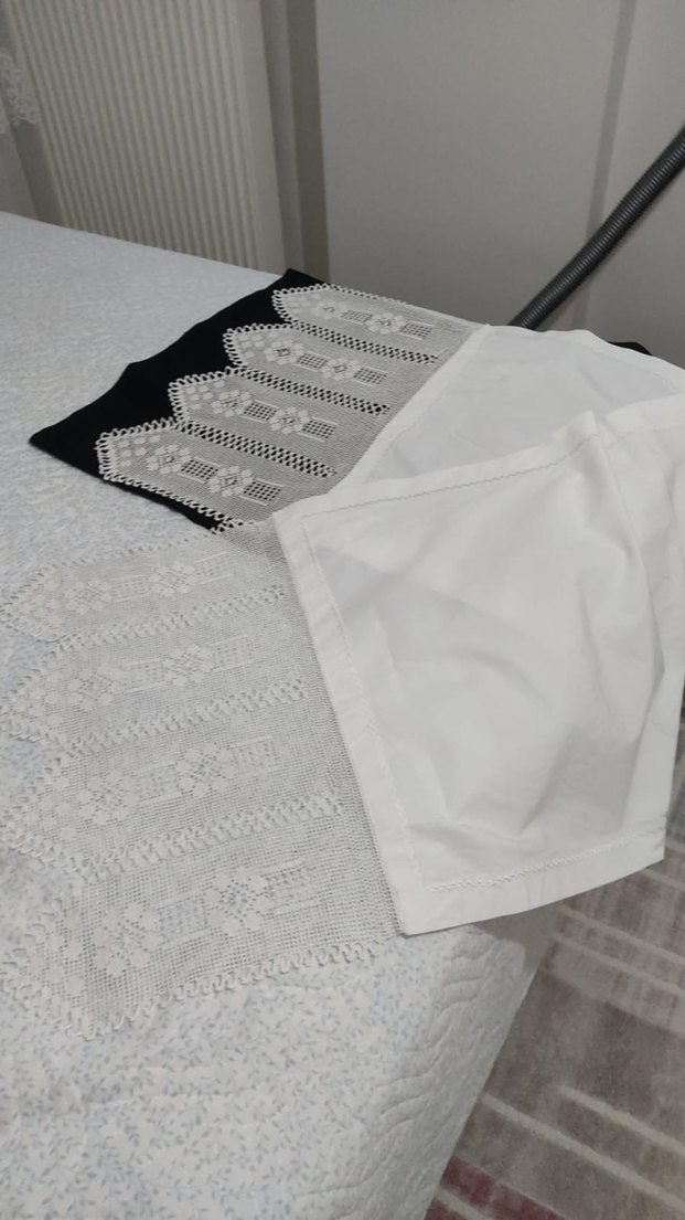 Çok Amaçlı Örtü Beyaz - Görsel 3