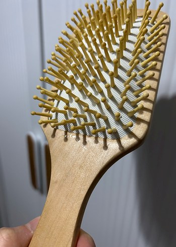 Doğal Bambu Saç Fırçası - Görsel 8