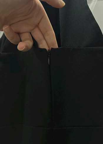 Siyah Uzun Abiye Elbise - Görsel 6