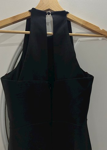 Siyah Uzun Abiye Elbise - Görsel 5