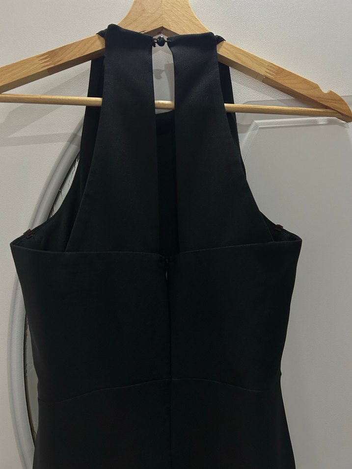 Siyah Uzun Abiye Elbise - Görsel 5