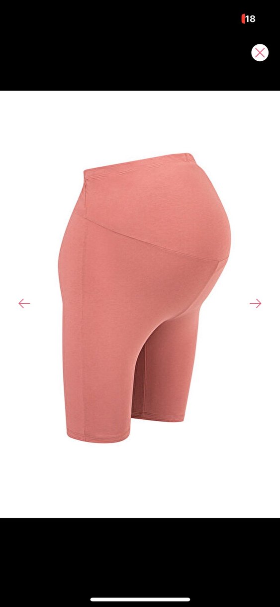 Pembe Pamuklu Hamile Taytı - Görsel 2